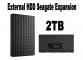 External HDD Seagate Expansion 2TB - Black